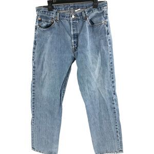 Levis 501 Men Button Fly Jeans 36